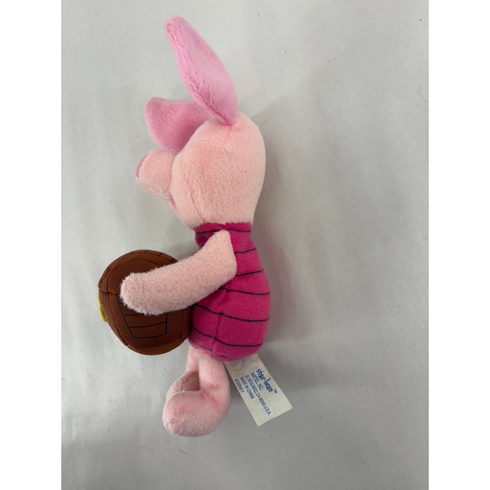 Disney Mattel Star Bean Piglet Plush Holding Treasure Chest Pink Winnie the Pooh - Picture 4 of 9